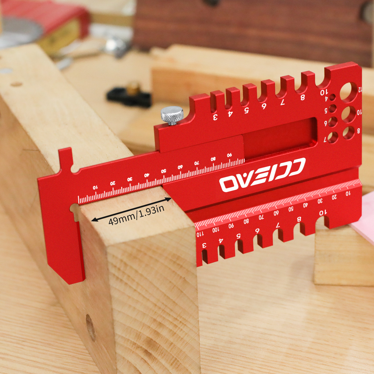 Woodworking Multi Tool - Ağaç İşleme Çok Fonksiyonlu Ölçüm Cetveli,