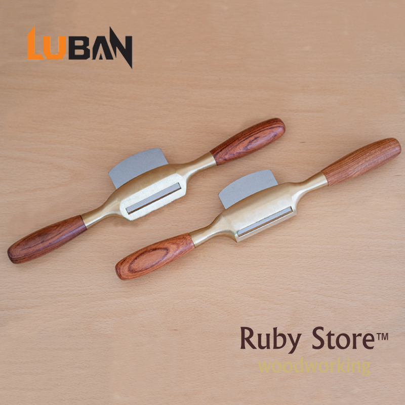 Spokeshave Flat - 2'li Qiangsheng Luban Spokeshaves Bronz Düz