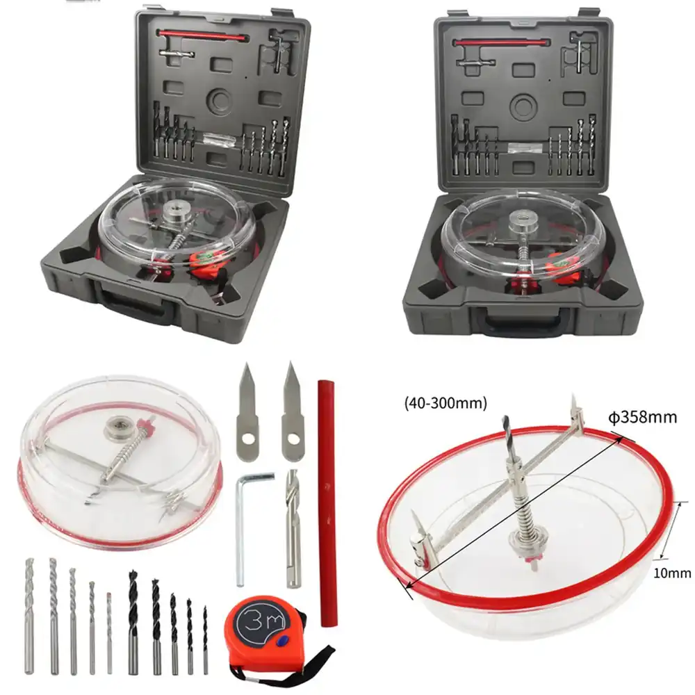 Woodworking Edge - Ayarlanabilir Delik Testere Kesici Matkap Ucu