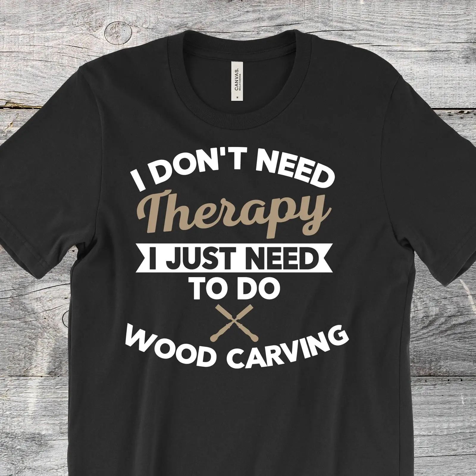 Woodworking Therapy - Terapiye İhtiyacım Yok Komik Ahşap Oyma