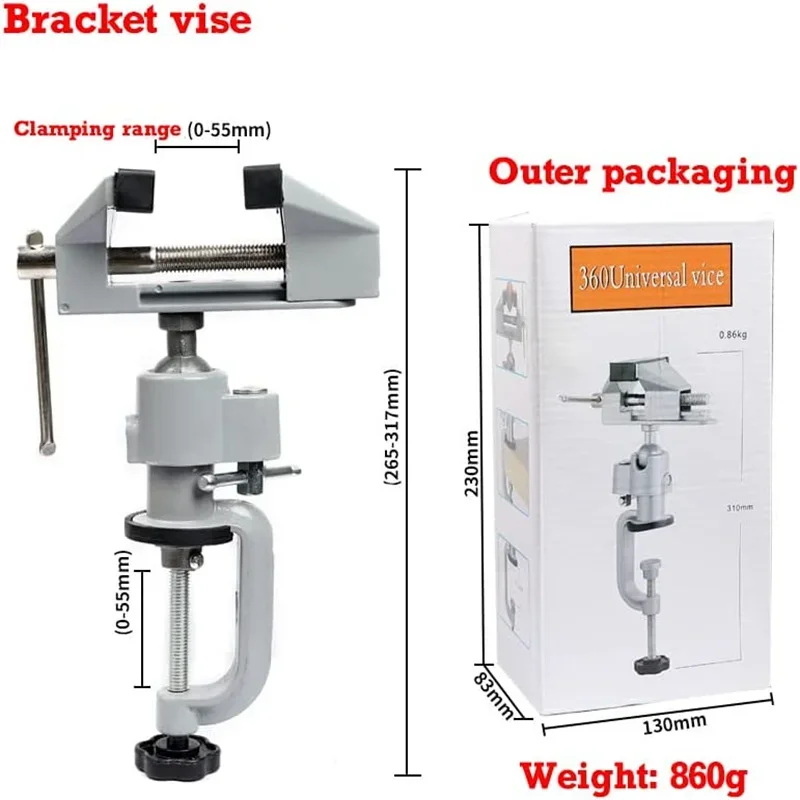 Woodworking Vise For Workbench - Evrensel Ağaç İşleme Sondajı için M