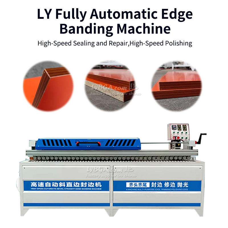 Woodworking Edge - LY Çift Amaçlı Düz/Kavisli Tam Otomatik