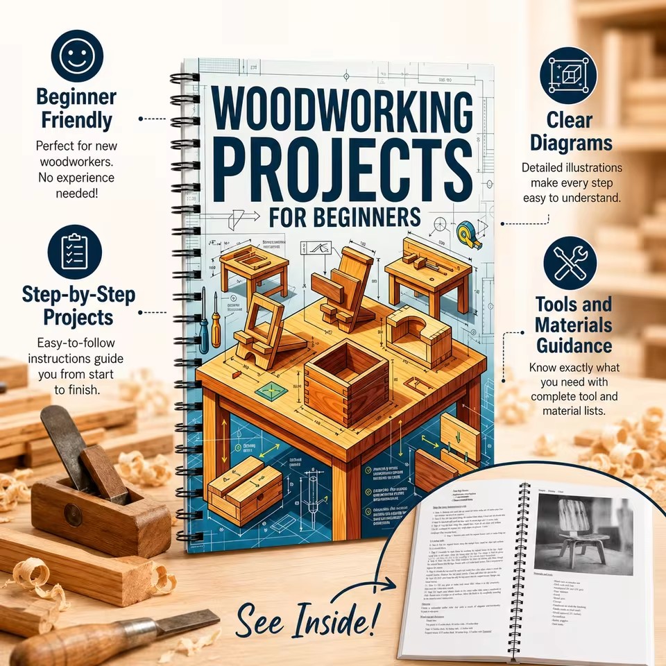 Woodworking Ideas For Adults - Yeni Başlayanlara Uygun Kolay Ahşap İşleme