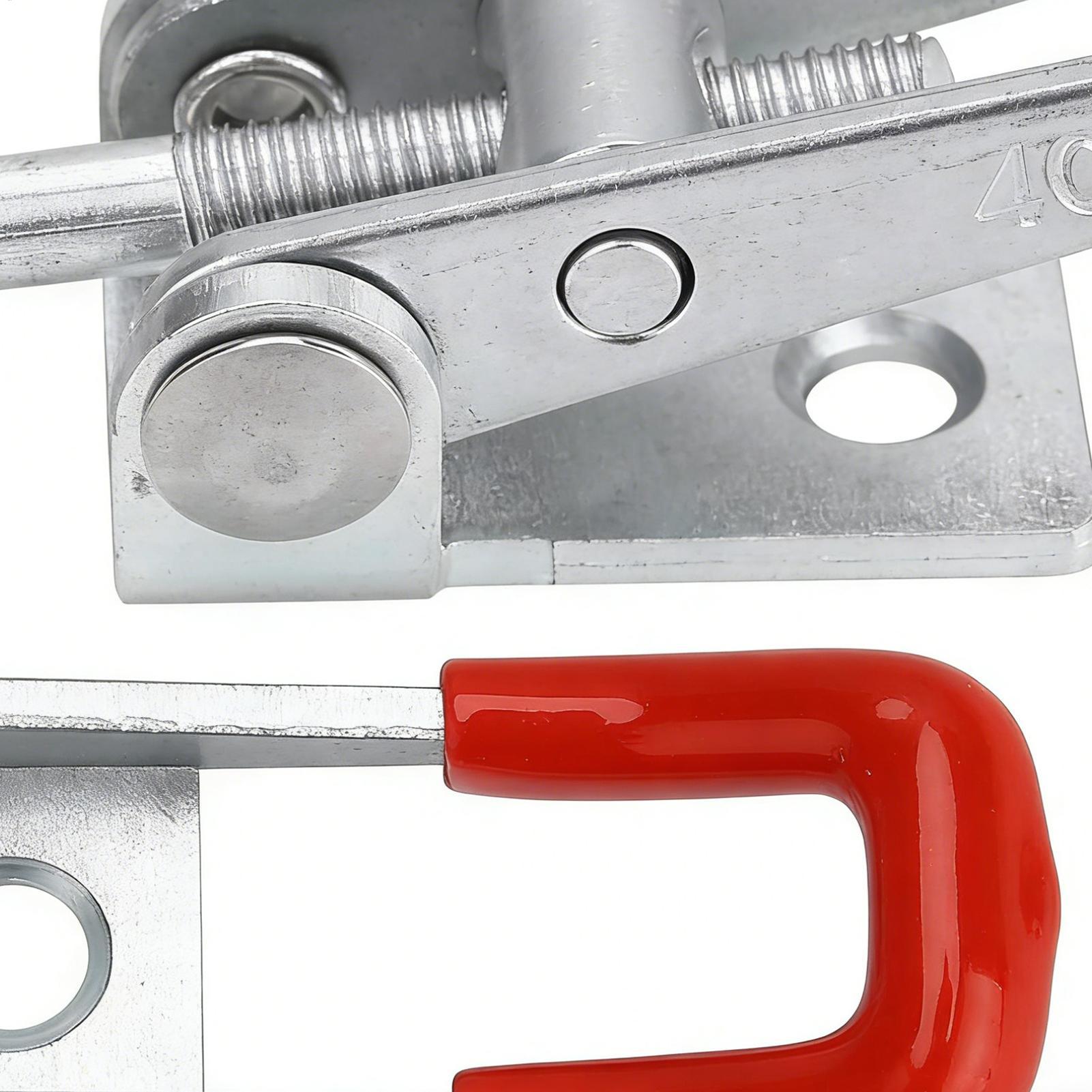 Woodworking Quick Clamps - Geçişli Mandal Kelepçesi 10 Parçalı Paslanmaz