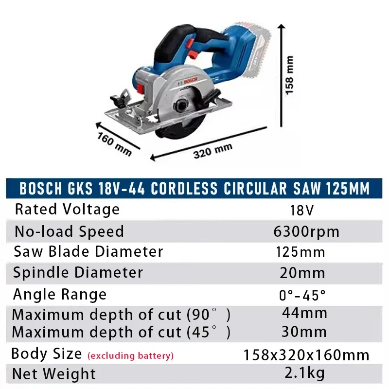 Bosch Akülü Daire Testere GKS1 - Woodworking Machine incelemesi ve fiyatı
