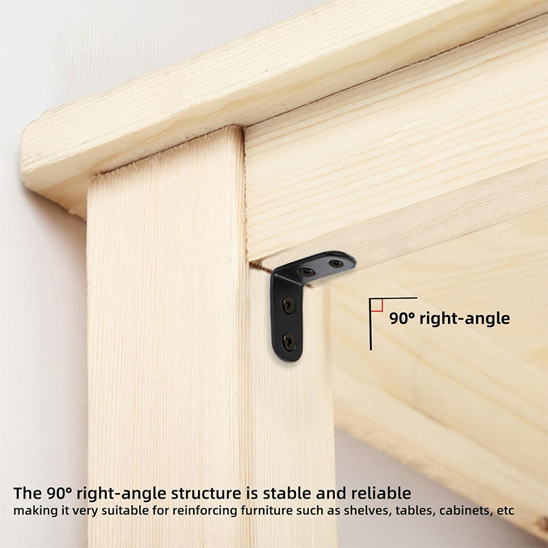 6-20 Adet Siyah Köşe Desteği L - Woodworking Joint Types incelemesi ve fiyatı
