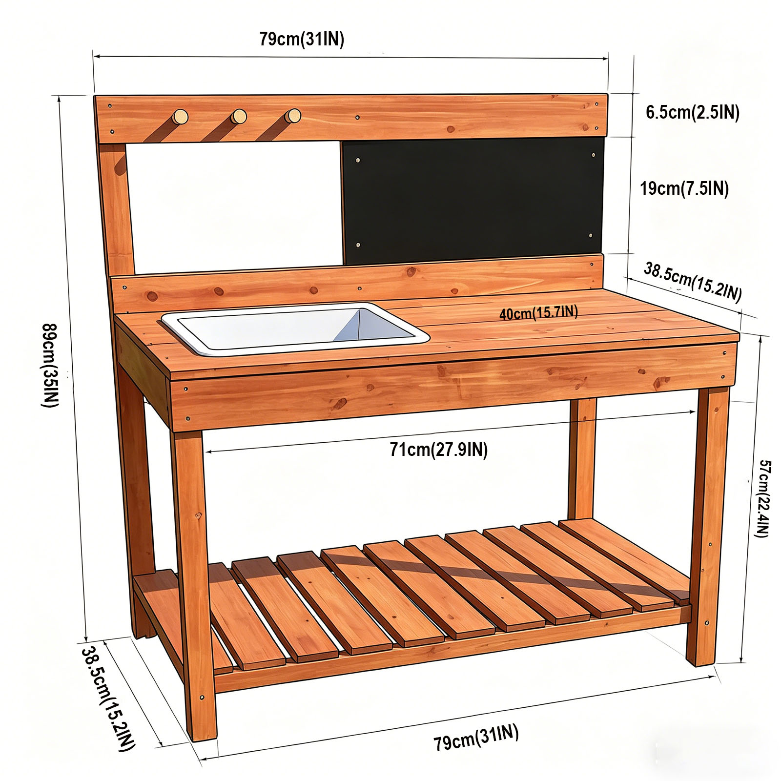 Ahşap Saksı Masaları Çocuklar  - Workbench Woodworking incelemesi ve fiyatı