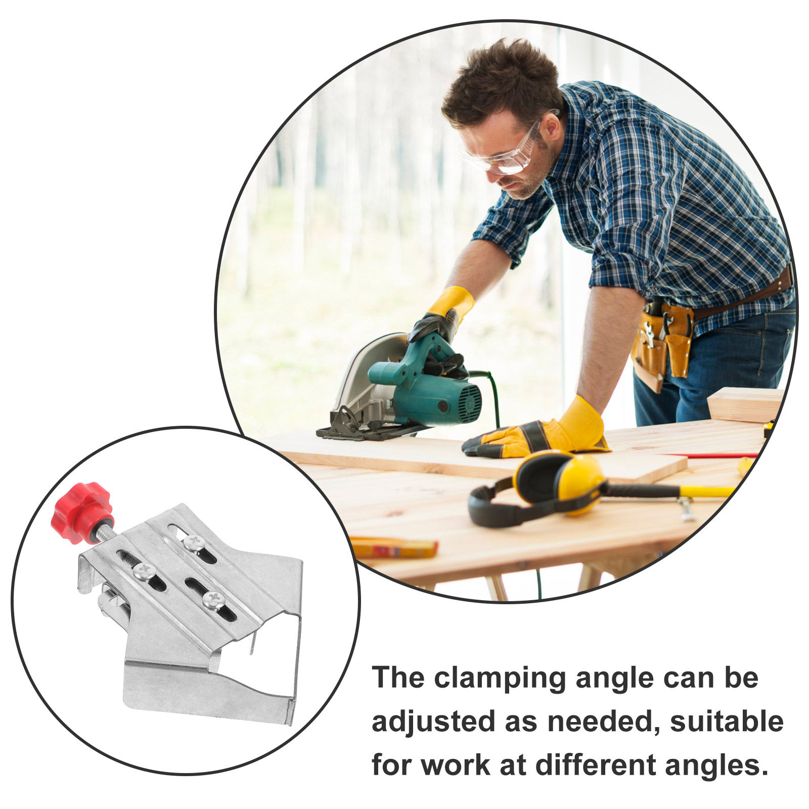 2 adet dik açılı kelepçe pasla - Woodworking Quick Clamps incelemesi ve fiyatı