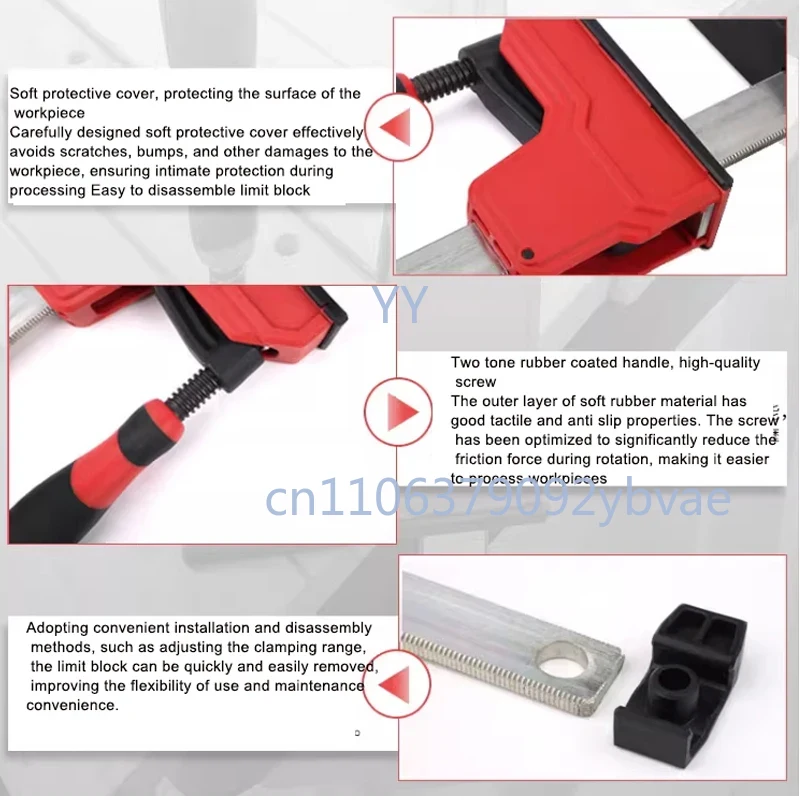 Ağır Hizmet Tipi Paralel Kelep - Woodworking Quick Clamps incelemesi ve fiyatı