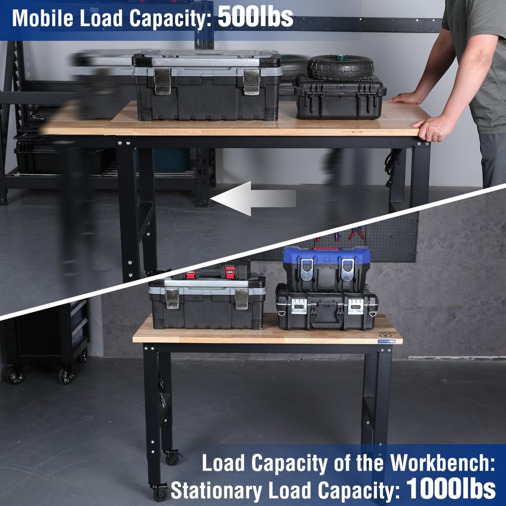 Garaj Tezgahı, 48X22 Ayarlanab - Workbench Woodworking incelemesi ve fiyatı