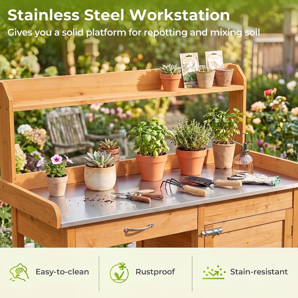 Açık Alan Saksı Tezgahı Masası - Workbench Woodworking incelemesi ve fiyatı