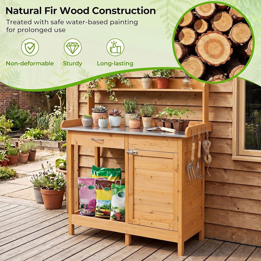 Açık Alan Saksı Tezgahı Masası - Workbench Woodworking incelemesi ve fiyatı