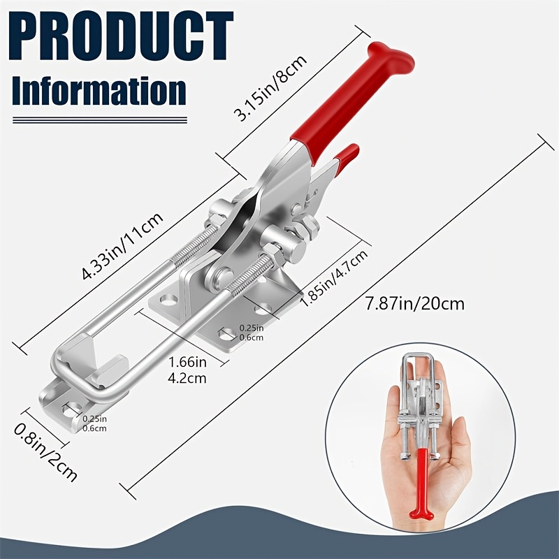 2 adet ağır hizmet tipi kelepç - Woodworking Quick Clamps incelemesi ve fiyatı