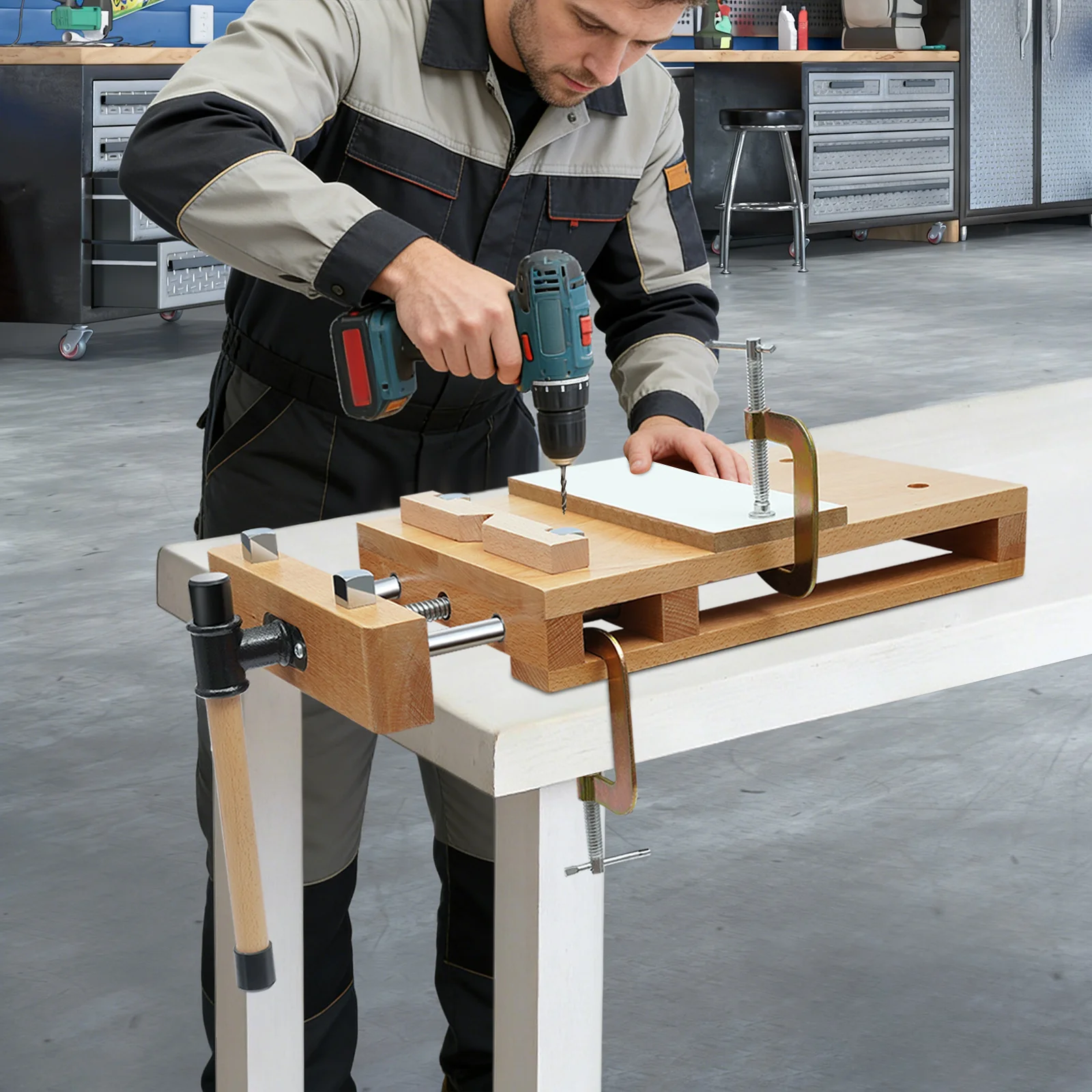 Ahşap Tezgah, Ağır Hizmet Tipi - Woodworking Vise For Workbench incelemesi ve fiyatı