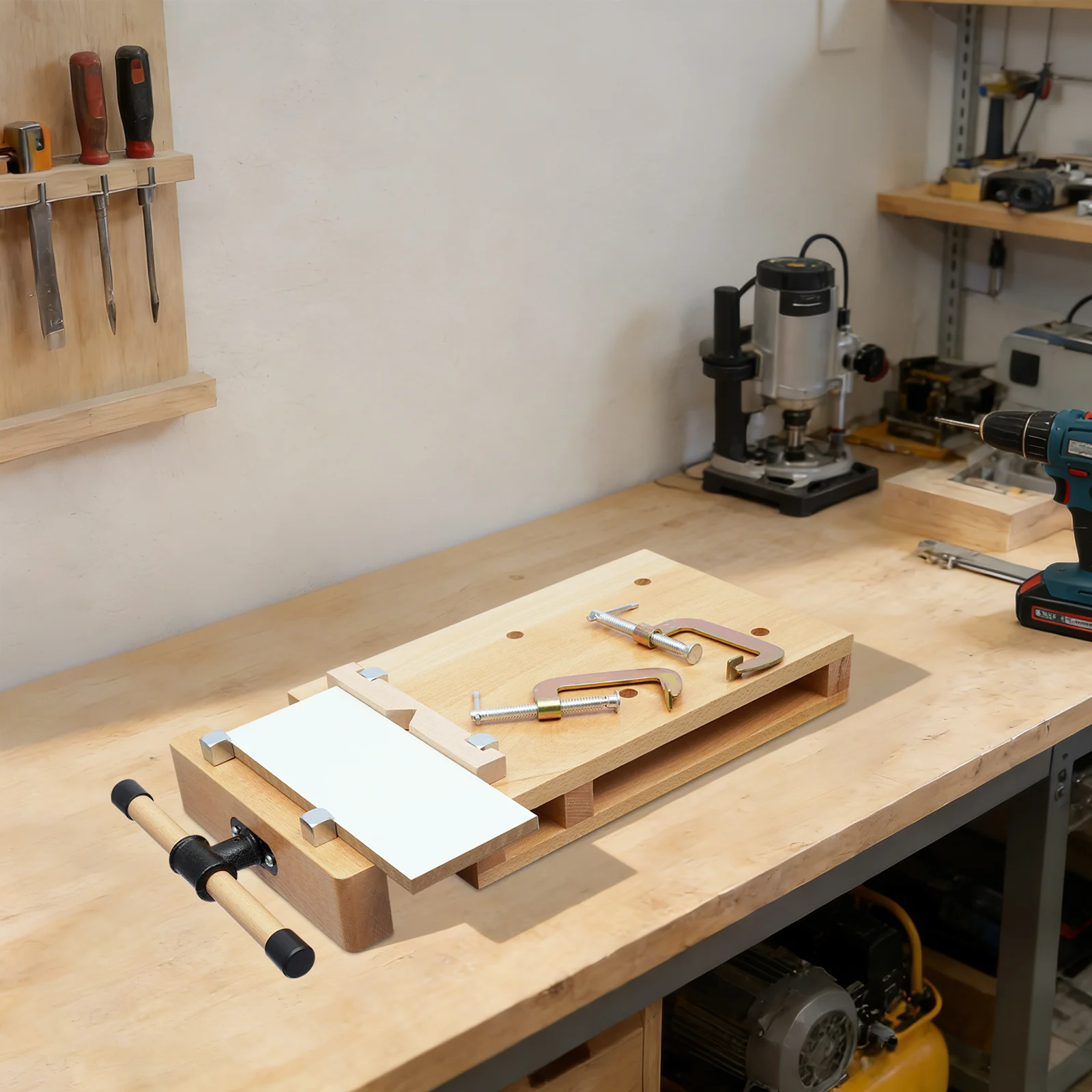 Ahşap Tezgah, Ağır Hizmet Tipi - Woodworking Vise For Workbench incelemesi ve fiyatı
