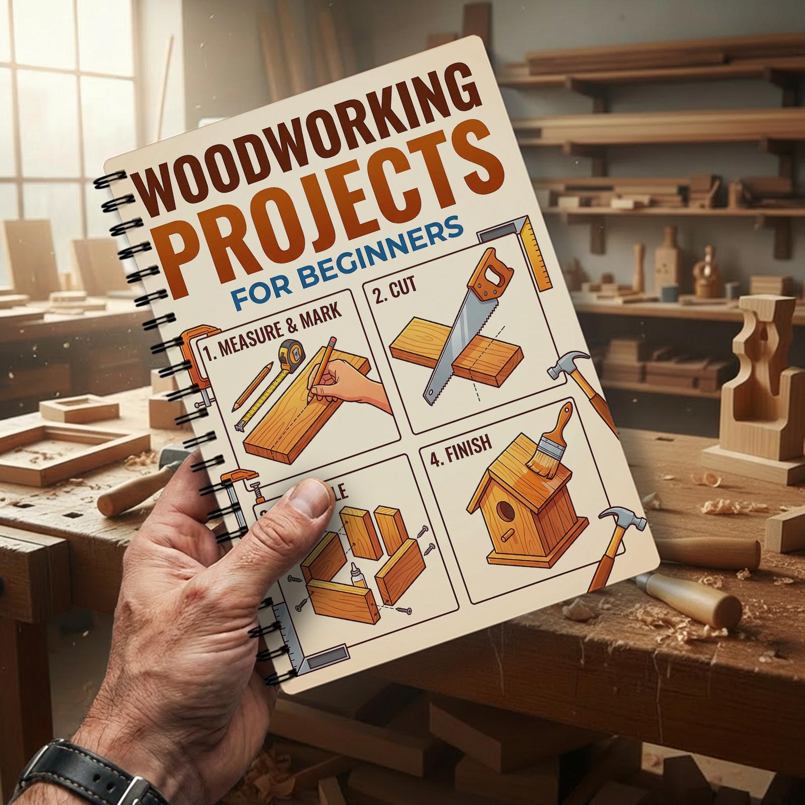 Yeni Başlayanlar İçin Ahşap İş - Woodworking Book incelemesi ve fiyatı