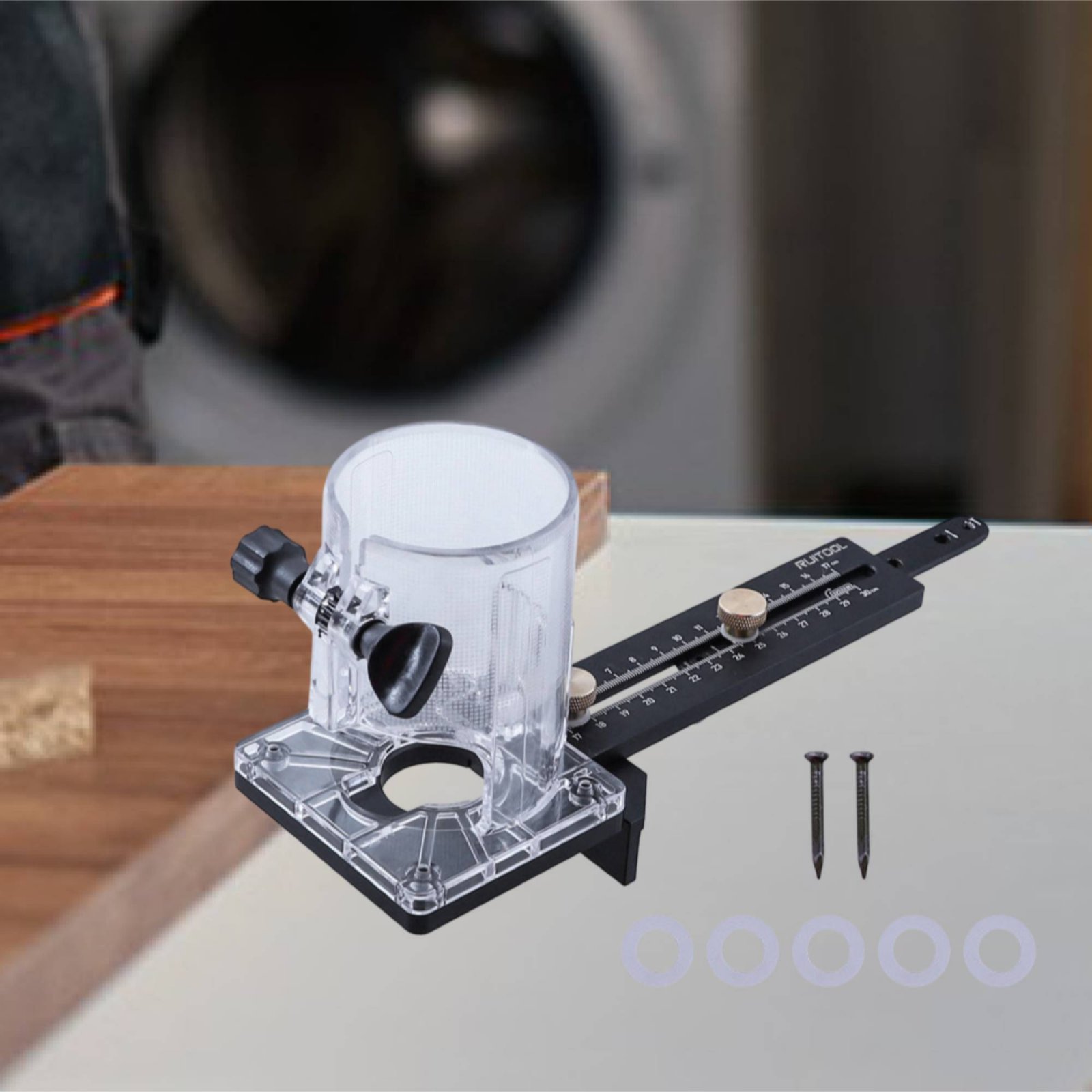 Yönlendirici Daire Kesme Apara - Woodworking Multi Tool incelemesi ve fiyatı