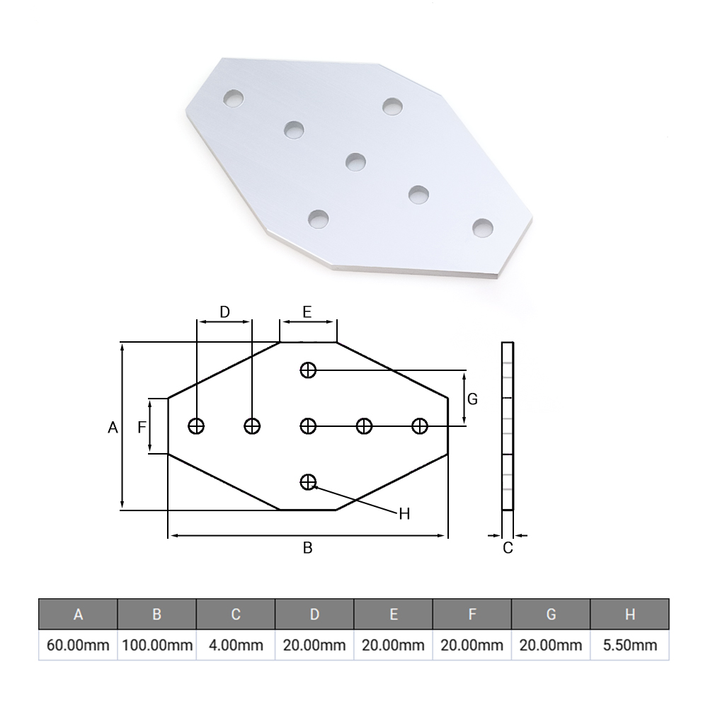 Openbuilds 7 Delikli Çapraz Bi - Woodworking Joint Types incelemesi ve fiyatı